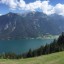 Achensee from the top - a great holiday region.